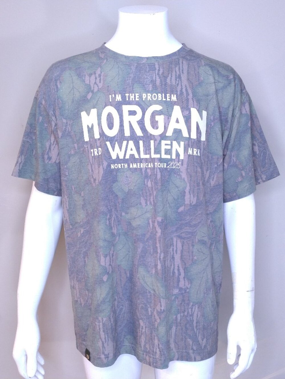 MORGAN WALLEN T Shirt LARGE I'm The Problem Tour LIMITED EDITION Graphic Tee SS